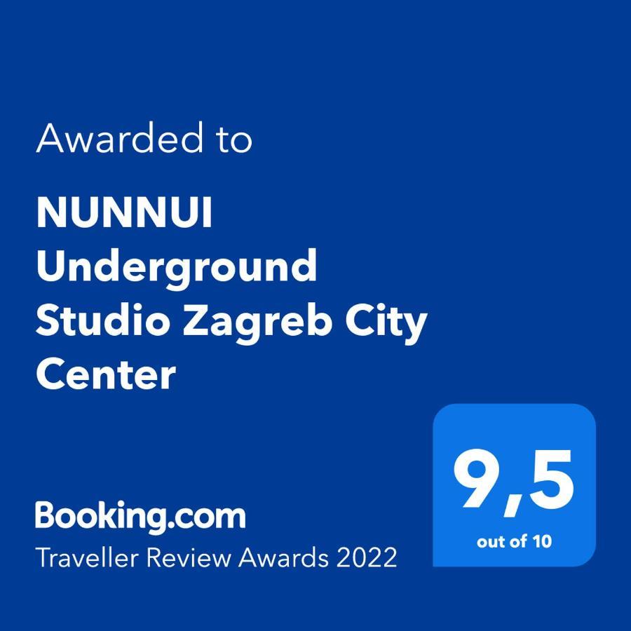 Nunnui Underground Studio Zagreb City Center Exterior foto